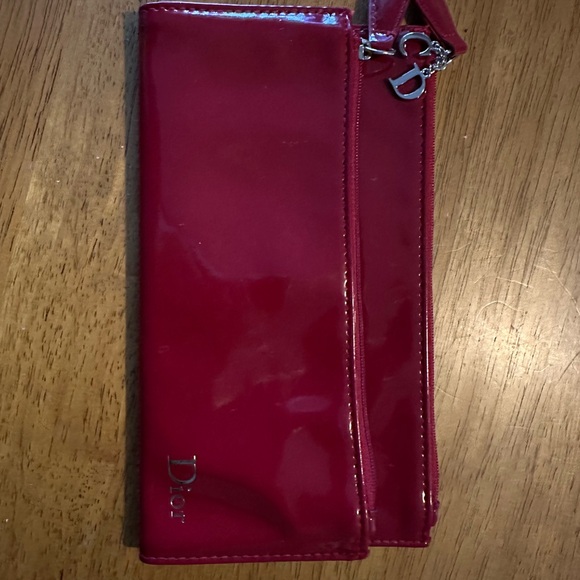 Dior Red Patent Leather Wallet - Picture 4 of 4